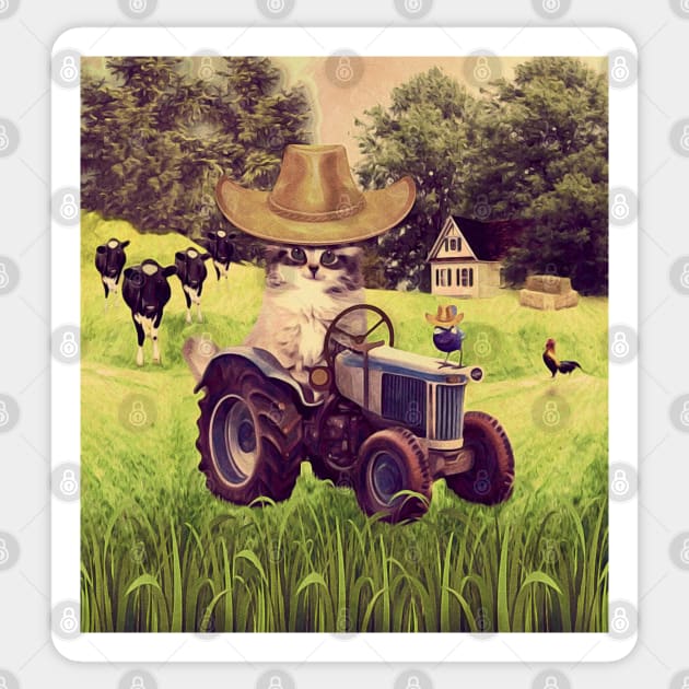 Support your Local Farmer Sticker by KC Morcom aka KCM Gems n Bling aka KCM Inspirations